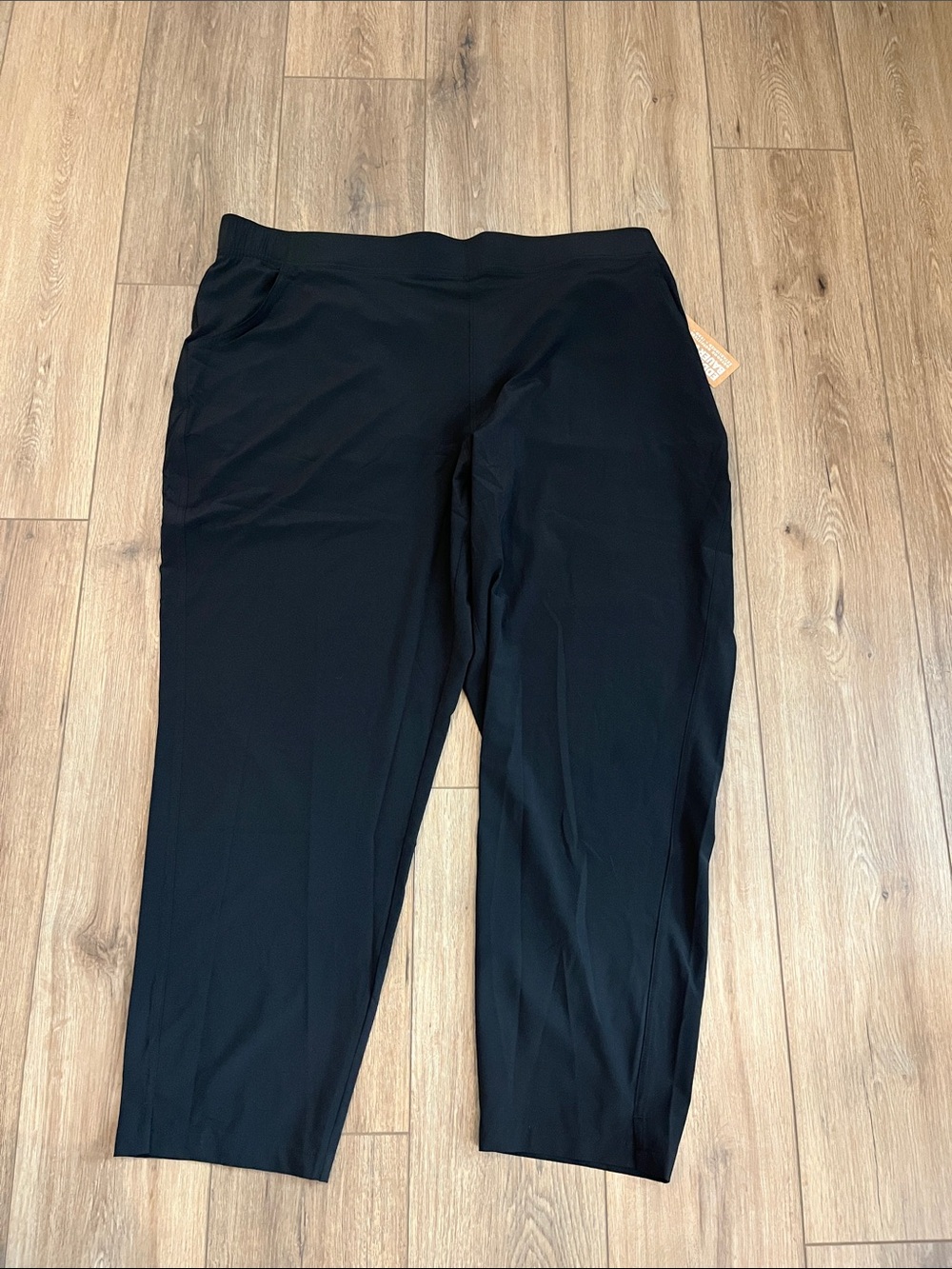 Eddie Bauer Departure XXL Tall Classic Black Women's Straight-Leg Pants - Picture 5 of 9